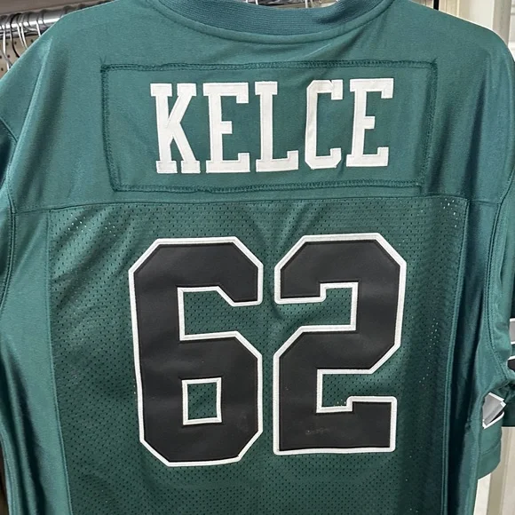 Philadelphia Eagles Green Men's Jersey Kelce - Picture 3 of 4